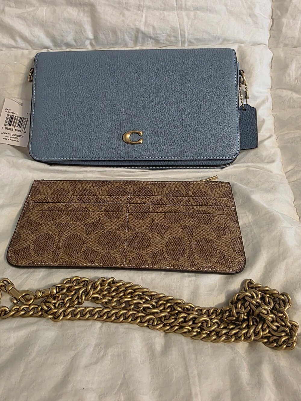 Coach Mila Crossbody In Bluebell Colour